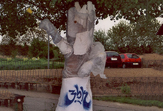 3. Bahlinger Kunstausstellung - Statue of Hoselips